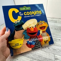 Sesame C is for Cooking Cookbook Childrens Kids Recipes from the Street - Spiral - $7.91