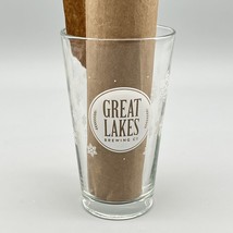 Great Lakes Brewing Company Snowflake 16 Oz. Pint Glass Cleveland Ohio - £7.96 GBP