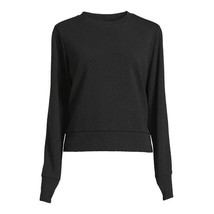 Avia Women’s Black Textured Tee with Long Sleeves Athleisure Size 3XL 22 NWT - £7.74 GBP
