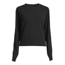 Avia Women’s Black Textured Tee with Long Sleeves Athleisure Size 3XL 22... - $9.84