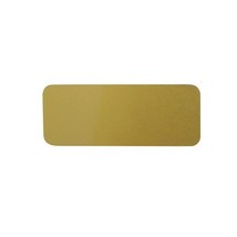 Small Alloy Rectangular Cremation Urn Personalization Plate - Bronze Col... - $18.99