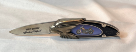 Harley Davidson Knife Heritage Softail Franklin Mint Folding Single Blade - $29.65
