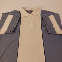 Essentials International Choice Men's White & Gray Polo Shirt Short Sleeve 2XL image 11