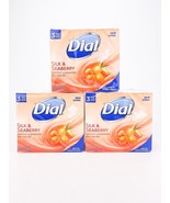 Dial Silk and Seaberry Bar Soap Gentle Cleansing Skin Care 3 Bars Each L... - $31.88