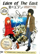 Eden of the East Eps 1-11 End English Subtitle Ship From USA - £14.50 GBP