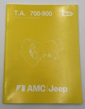 Original OEM 1983 AMC JEEP Transmission Manual T.A. 700-900 Series Servi... - $14.20