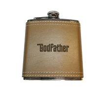 6oz Godfather Leather flask KLB - $21.55