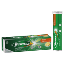 Berocca Energy 15 Effervescent Tablets – Orange Flavour - $78.24