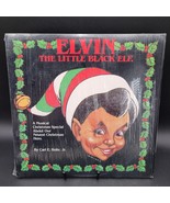 Elvin The Little Black Elf Christmas LP Vinyl 1984 Carl Bolte In Shrink ... - $285.70 MXN