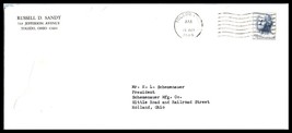 1965 OHIO Cover - Russell D Sandt, Toledo to Holland, Ohio S4 - £2.33 GBP