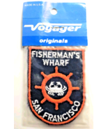 Voyager Originals Patch Fisherman&#39;s Wharf San Francisco Crab VTG USA Sou... - $240.84 MXN