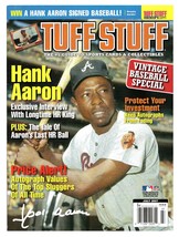 VINTAGE July 2007 Tuff Stuff Magazine Hank Aaron Braves - £7.77 GBP