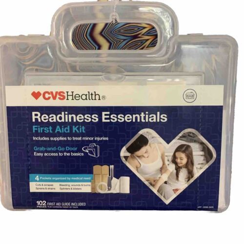 Readiness Essential  first aid kit, 102 Pieces. CVS Health - $9.78
