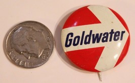 Goldwater Pinback Button Political Vintage Red and White J3 - £5.44 GBP