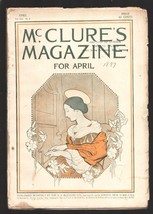 McClure&#39;s Magazine 4/1897-Rudyard Kipling-Robert Louis Stevenson-Visit To Col... - $509.25