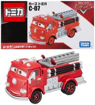 Tomica Disney Pixar Cars Red Fire Engine C-07 (Japan) - $12.15