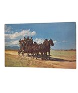 Postcard The Old Stagecoach Of The West Cowboy Western Chrome Unposted - $6.83 CAD
