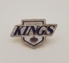 Los Angeles KINGS NHL Hockey Lapel Hat Pin Pinchback Vintage Logo Pin 19... - £15.41 GBP