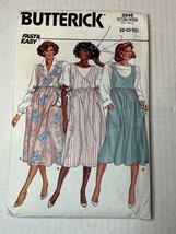 Butterick Maternity Jumper Pattern #3646 Size 8 10 12 Cut - $172.67 MXN