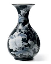Lladro 01008726 Sparrows Vase Black - £1,280.93 GBP