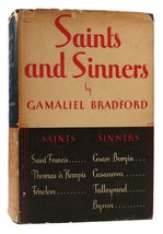 Gamaliel Bradford Saints And Sinners 1st Edition 1st Printing - $349.00