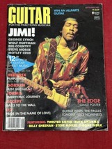 Guitar For Practicing Musician Magazine September 1985 Jimi Hendrix + U2 Poster - £15.51 GBP