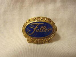 Old Fuller 1 Year Service Screw-back Pin; Gold with Blue accent - $11.00