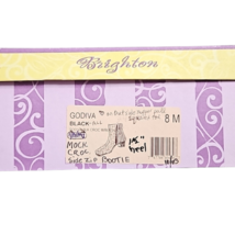 Brighton Black Boots Godiva Size 8 M image 10