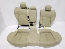 Complete Rear Seat Beige Leather OEM 2013 Infiniti FX37Item must be sent to a... - $148.49