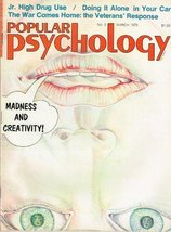 Popular Psychology Magazine [March 1973, No. 5] Madness and Creativity/ ... - £20.90 GBP