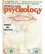 Popular Psychology Magazine [March 1973, No. 5] Madness and Creativity/ ... - $502.92 MXN