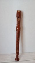 Dark Sonata Wood Vintage Schreiber Selecta Flute Recorder Made In Germany 12” - $35.61