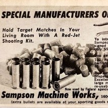 1963 Sampson Machine Works Priming Tool Advertisement Hunting Bullets Am... - $19.99