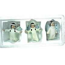 3 Flying Angels Christmas Tree Ornaments House of Lloyd Set 1993 Used - £9.67 GBP