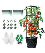 UFelice Tomato Planter Boxes Pot with Trellis, 39&quot; Plants Raised Beds Pl... - $69.29