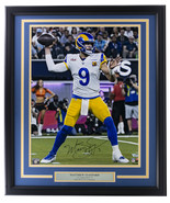 Matthew Stafford Signed Framed LA Rams 16x20 Super Bowl LVI Photo Fanatics - £291.24 GBP