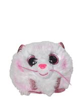 Ty Puffies Tabor Pink White Tiger Plush Stuffed Animal 2021 3.5" - $9.01