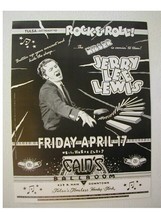 Jerry Lee Lewis Handbill Poster Large Fireball-
show original title

Original... - £49.48 GBP