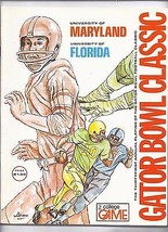 1975 Gator Bowl Game Program Maryland Florida - £76.77 GBP