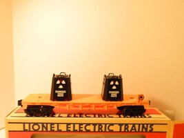 LIONEL TRAINS  1666 TOXIC WASTE CAR W/LIGHTED CONTAINERS 0/027- NEW -BXD... - $35.11