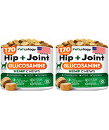 2 Hemp Hip and Joint Supplement for Dogs Glucosamine for Dogs  170 Mobil... - $39.95