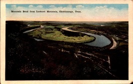 Vintage Postcard - Mocc ASIN Bend From Lookout Mountain, Chattanooga, Tenn. BK47 - £2.73 GBP
