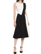 Eva Franco zen dress in Black and White - size 6 - $77.22