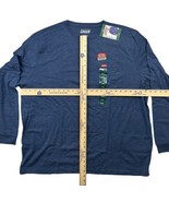 Coleman Mens Rugged Workwear Long Sleeve Crew Neck Chest Pocket Cobalt B... - £11.76 GBP
