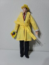 Dick Tracy 9” Action Figure Doll By Applause - Vintage 1990 Yellow Trenc... - $9.99