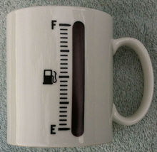 Coffee Mug - Fred fuel gauge - $11.00