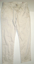 New NWT Womens 4 27 Prana Kayla Jeans White Crop Chino Organic Elastane ... - $117.81