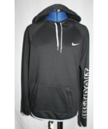 Nike Just Do It Dri Fit Fleece Hoodie Women&#39;s Med Black Cabincore Gorpco... - $15.99