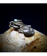 Goddess Serenity Handmade Pendant 999 Silver &amp; White Fire Opal: Peace Lo... - $1,433.75 CAD
