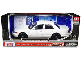 2010 Ford Crown Victoria Police Interceptor Unmarked White &quot;Custom Build... - £28.50 GBP